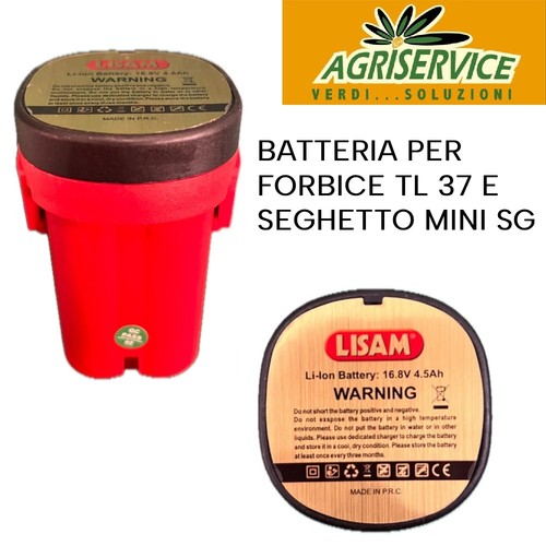 Batteria lisam ion - li-ion, 16.8v