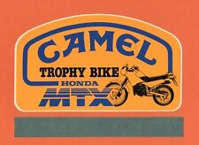 Adesivo Sticker Vintage Autocollant Tuning Aufkleber Camel Trophy Bike Honda MTX
