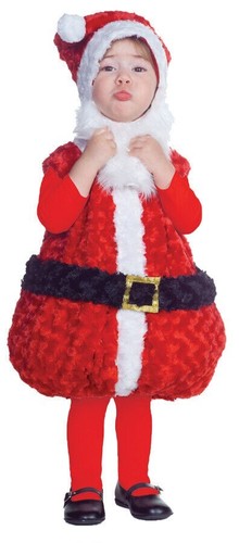 Costume babbo natale - natale, pancia
