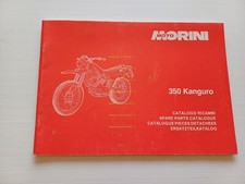 Moto Morini Kanguro 350 1a serie catalogo ricambi originale spare part catalogue