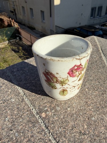 Bottiglia ww1 tazza floreale - ww1,