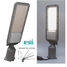 Lampione stradale 50w di altissima qualità luce naturale 5000lumen da esterno 