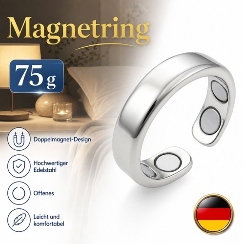 Anello magnetico acciaio inox