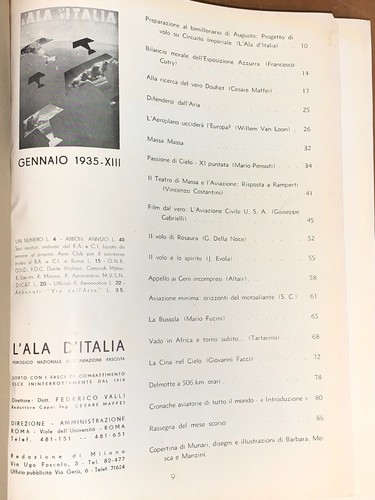 Ala italia periodico - l'ala, d'italia,