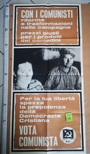 Manifesto PCI partito