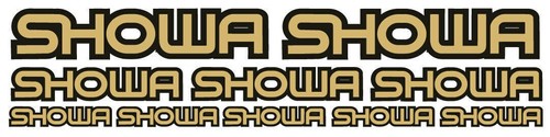 Showa kit adesivi set - showa,