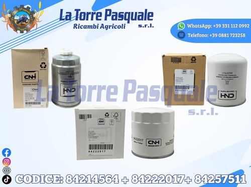 Kit filtri originali cnh fiat - filtri,