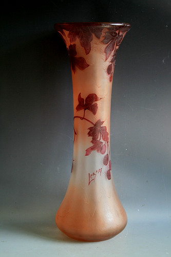 Antico vaso vetro - antico, acidato