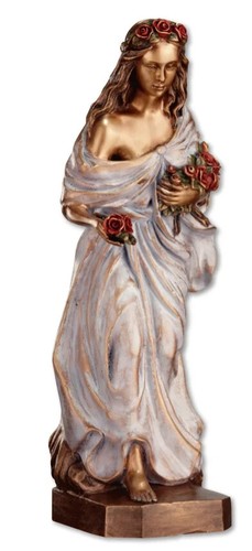 Statua tomba statua bronzo