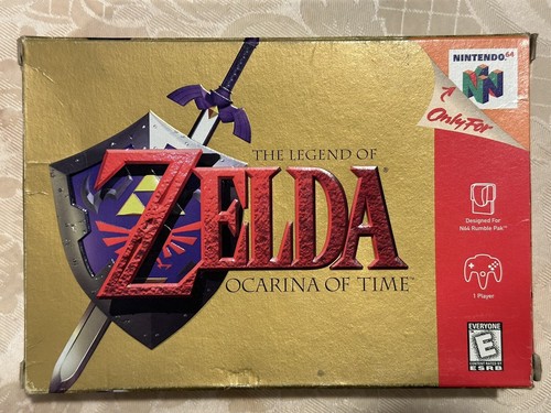 Nintendo n64 zelda ocarina - nintendo,