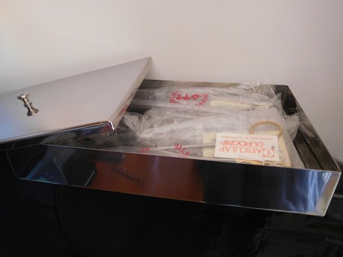 Cassetta acciaio inox con - cassetta,