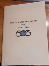 manuale uso e manutenzione