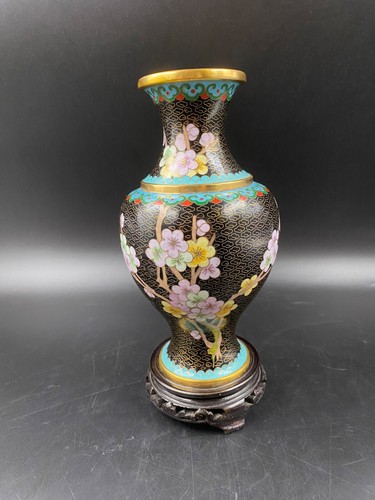 Vaso orientale cloisonne - vaso,