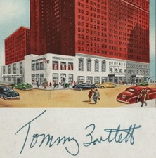 Tommy Bartlett Autographed