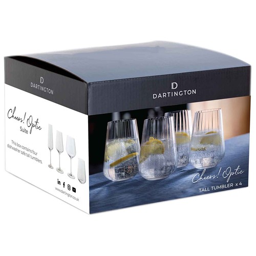 Dartington cheers optic tall - dartington, cheers!