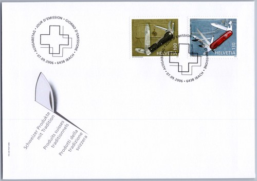 Svizzera fdc ibach 2006 - fdc,