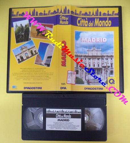 Vhs film madrid citta del - film,
