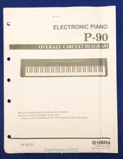 Schema circuito elettronico pianoforte Yamaha / P-90