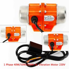 Motore vibrante 40W-100W vibratore monofase 3000 giri/min per setaccio vibrante AC 220V