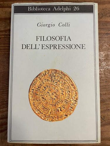 Giorgio colli filosofia - colli, -filosofia