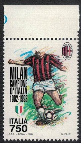 Milan scudetto campionato - campionato, 1992