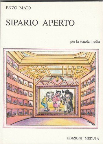 Sipario aperto enzo maio - aperto.,