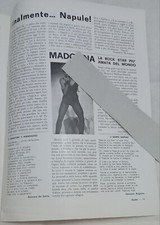 MADONNA ( LUISA CICCONE 11x6cm 1987 TOTO' ANTONIO DE CURTIS GIUSEPPE MOSCATI