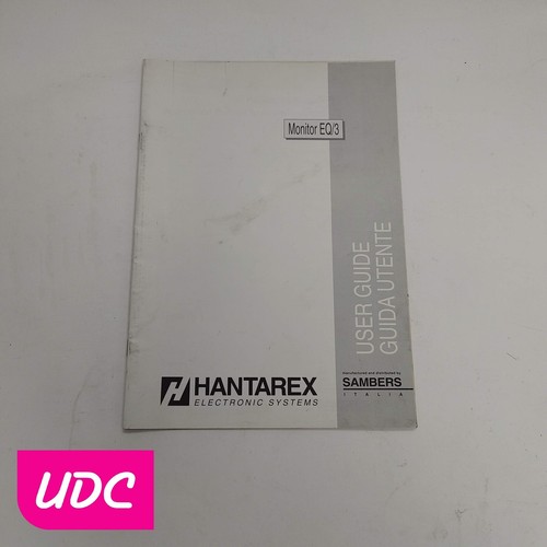 Hantarex monitor guida - hantarex,