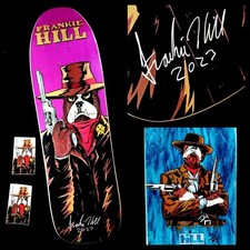 Skateboard firmato Frankie