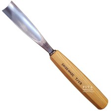 Sgorbia legno Pfeil 7/25 sezione curva 7 taglio 25 mm