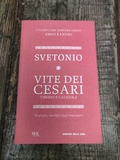 Svetonio vite dei cesari - svetonio,