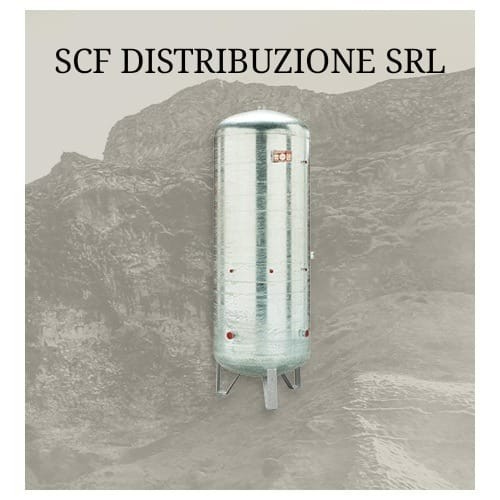 Serbatoio zincato autoclave - serbatoio,