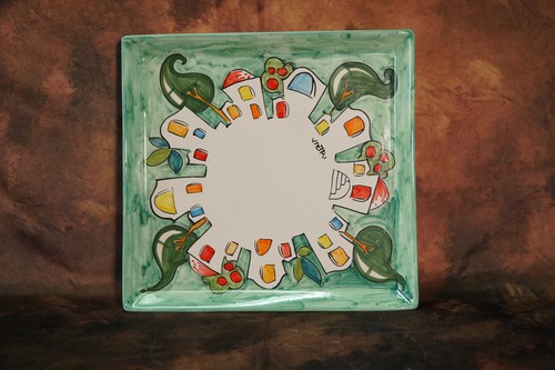 Vassoio decoro casette - vassoio, "casette"