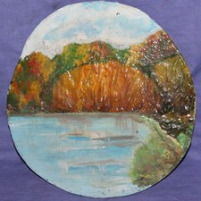 Dipinto ad olio d'epoca