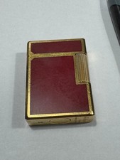 Dupont Accendino in Lacca Giapponese rossa.3