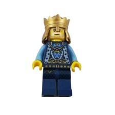 MINIFIGURE LEGO CASTELLO CASTLE RE LION KING cas527 SET 70404