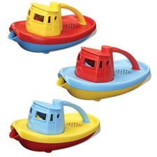 Green Toys Rimorchiatore Colorato Bagno Acqua Giocattolo Senza BPA 100% Riciclato