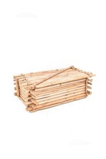 Cassettina Portaoggetti In Legno Bianca Con Coperchio Scritte