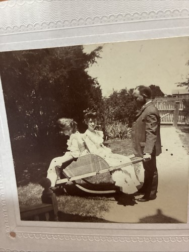 Antica foto 1900 donne - , in