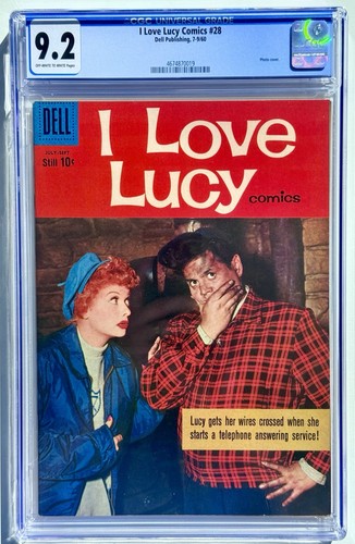 Love lucy cgc 9 - 28, 9.2