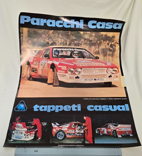 Poster originale lancia 037 - poster,