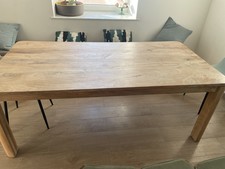 Tavolo da Pranzo Rettangolare in Legno di Mango (200x100 cm) Valde