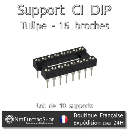 Support dip tulipe - -,