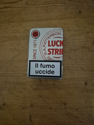 Lucky strike box metallo - box, in