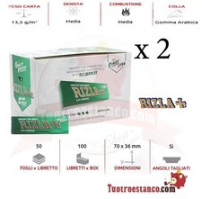 Cartine rizla green corte - 2x,