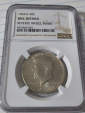 1964-D Kennedy mezzo dollaro