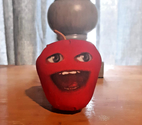 Peluche portachiavi apple - portachiavi,