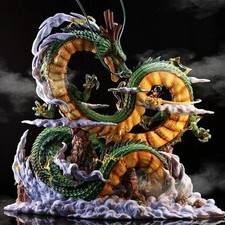Statua Dragon Ball Shenron 24 cm con Goku PVC Modellino Giocattolo da Collezione Regalo