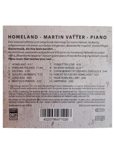 Martin vatter homeland - vatter,