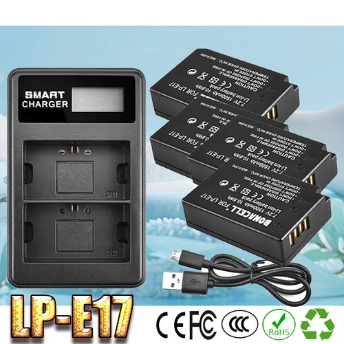 Batteria e17 per - lp-e17, canon